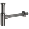Afbeelding 1 Sapho Wastafelsifon 5/4", afvoer 32mm, rond, gunmetal