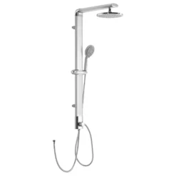 Afbeelding 1 Aqualine Tour Combi-doucheset, hoogte 110cm, chroom