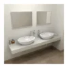 Afbeelding 1 Sapho Tailor Rockstone wastafelblad 170x50cm, uitvoering L