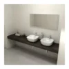 Afbeelding 1 Sapho Tailor Rockstone wastafelblad 220x50cm, uitvoering F