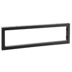 Afbeelding 1 Aqualine Steunbeugel 44x15x2cm, gelakt staal, mat zwart