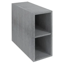 Afbeelding 1 Sapho Wave Onderkast voor planchet 20x45x47,8cm, zilver eiken