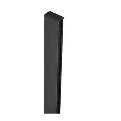Afbeelding 1 Polysan Zoom Black Verlengprofiel voor wand vast profiel, 15mm