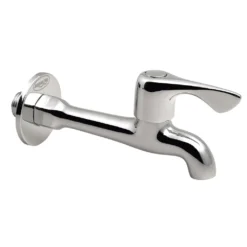 Afbeelding 1 Aqualine Wandgemonteerde koudwaterkraan 1/2", chroom