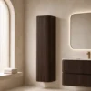 Lavantri Eleonora kolomkast met ribbelfront 160x35x35cm walnoot