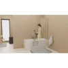 Polysan Portas R-vormig asymmetrisch bad met deur, 160x75x60cm, wit 23 Afbeelding 11 Polysan Portas R-vormig asymmetrisch bad met deur, 160x75x60cm, wit