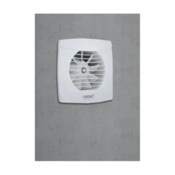 Afbeelding 2 Cata UC-10 axiaal afzuigventilator, 8W, 100mm buis, wit