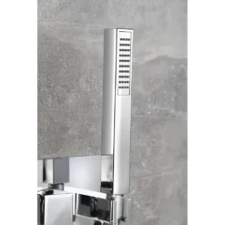 Afbeelding 2 Sapho Latus Thermostatische inbouwdouchemengkraan, inclusief handdouche, 2/3 uitgangen, chroom