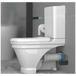 Afbeelding 2 Bruckner Uittrekbare flexibele toiletaansluiting 275-550mm