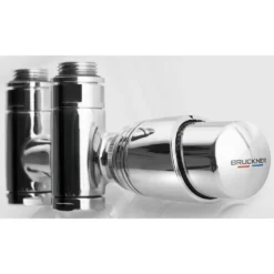 Afbeelding 2 Bruckner Wicher Combi Thermostatische kraanset voor middenaansluiting 50mm, chroom