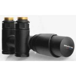 Afbeelding 2 Bruckner Wicher Combi Thermostatische kraanset voor middenaansluiting 50mm, mat zwart