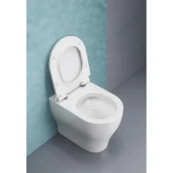 Afbeelding 2 GSI Tono Toiletpot, Geniusflush, 36x55cm, S-sifon/P-sifon, agave dubbel-mat