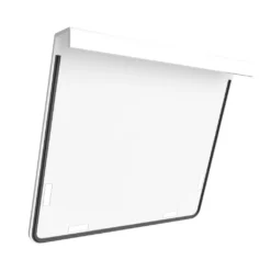 Afbeelding 2 Polysan Portas L-vormig asymmetrisch bad met deur, 180x75x60cm, wit