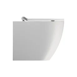 Afbeelding 2 GSI Pura Wc Toiletpot, Swirlflush, 36x55cm, S-sifon/P-sifon, dubbel mat wit