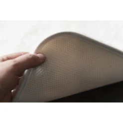 Afbeelding 2 Gedy Fuzzy Badmat, 60x100cm, 100% polyester, antislip, tortora