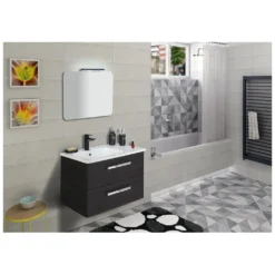 Afbeelding 2 Sapho Ishape Spiegel met geslepen rand 50x70cm, kopervrij