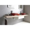 Afbeelding 2 Sapho Avice Mdf Wastafelblad 180x50cm, dikte 5cm, eiken Rover