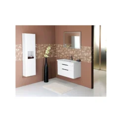 Afbeelding 2 Sapho Ella Hoge opbergkast 40x140x20cm, 1 deur, links/rechts/wit