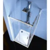 Afbeelding 2 Polysan Easy Rechthoekige douchecabine 90x80cm, helder glas