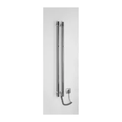 Afbeelding 2 Sapho Papinado Elektrische handdoekradiator, 10,9x120cm, 40W, chroom