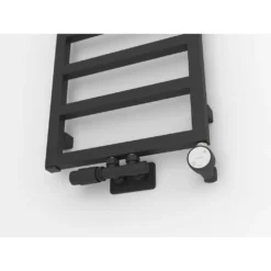 Afbeelding 2 Sapho Gianluca Badkamerradiator 40x159cm, mat zwart