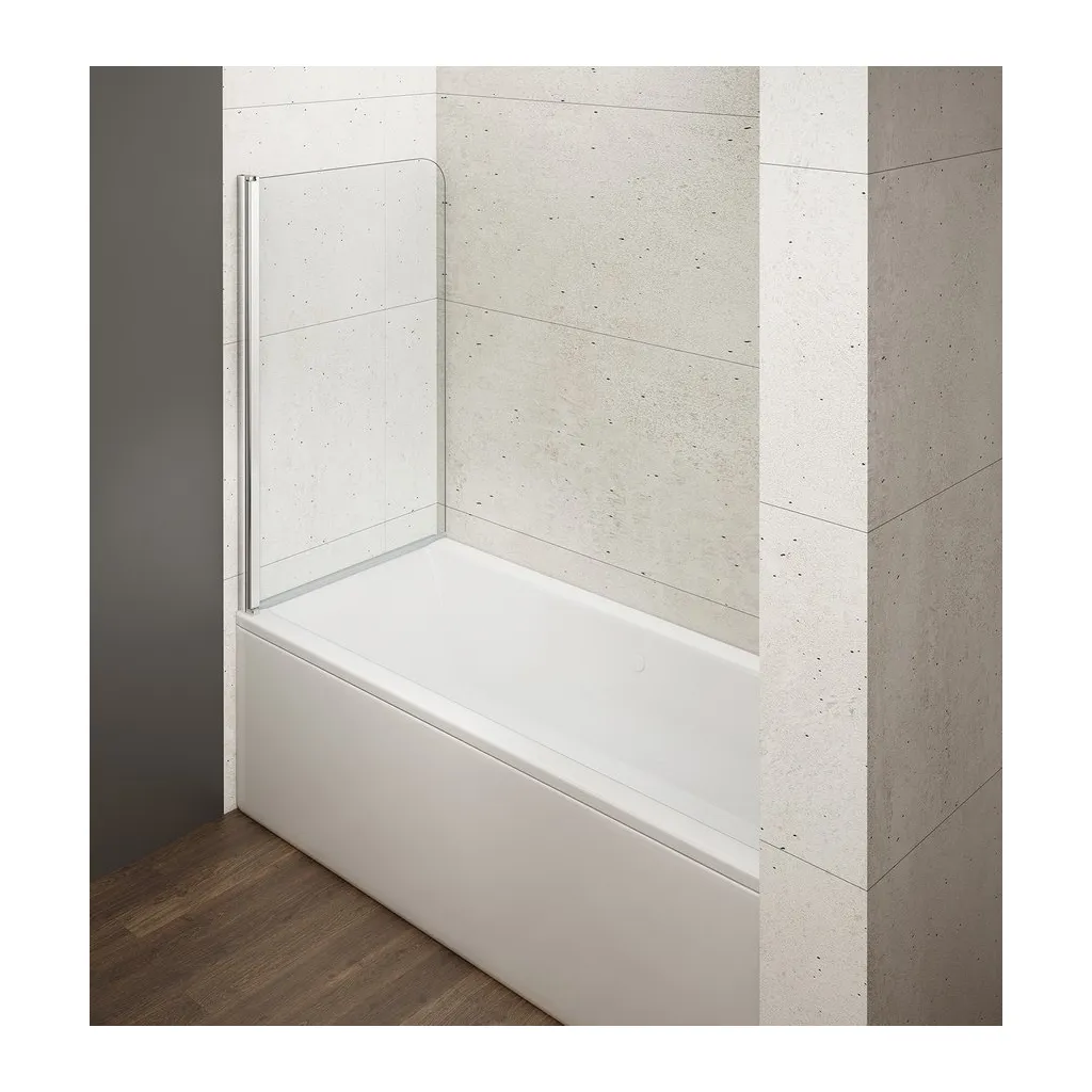 Gelco Loro Badwand 75cm, helder glas 2 Afbeelding 2 Gelco Loro Badwand 75cm, helder glas