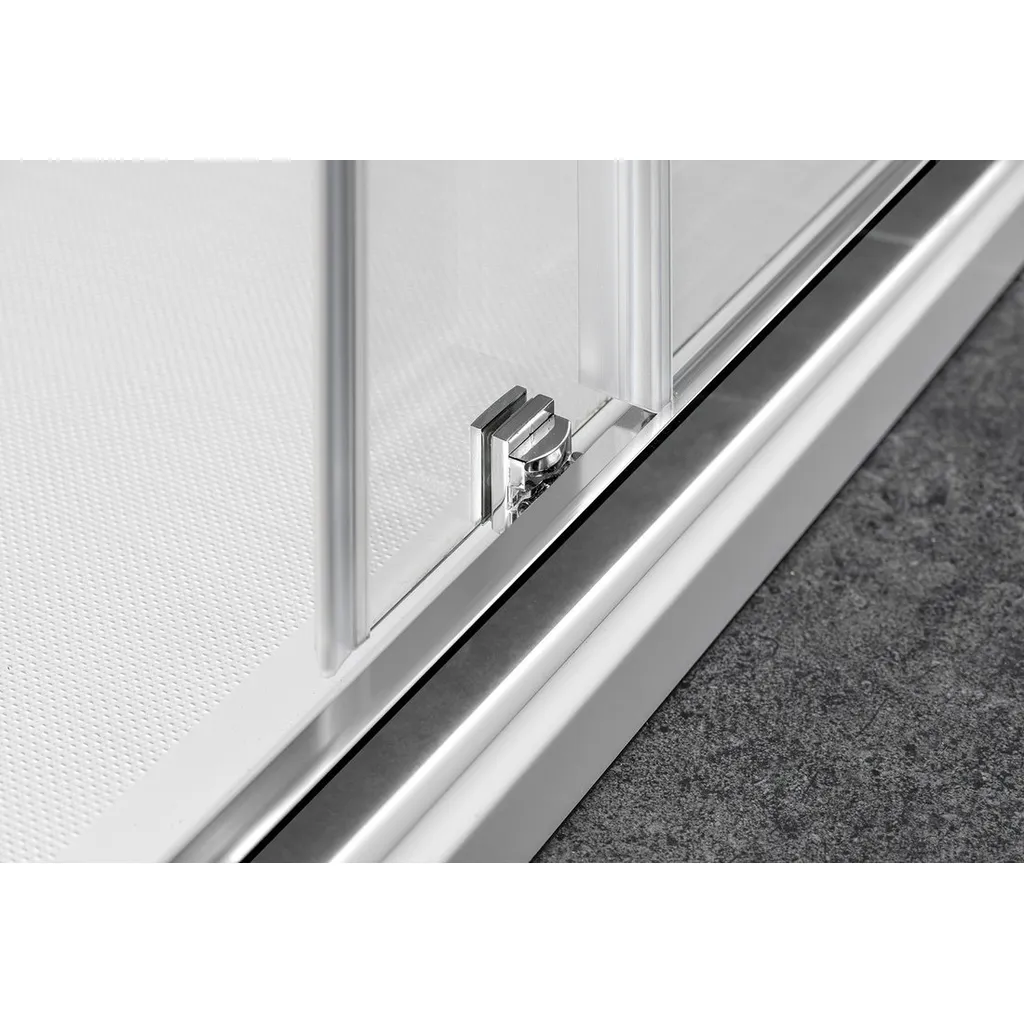 Gelco Sigma Simply Kwartronde douchecabine 100x80cm, R550, links/rechts, helder glas 2 Afbeelding 2 Gelco Sigma Simply Kwartronde douchecabine 100x80cm, R550, links/rechts, helder glas