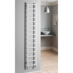 Afbeelding 2 Sapho Dina Badkamerradiator 30x174cm, wit