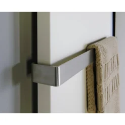 Afbeelding 2 Sapho Magnifica Handdoekradiator stang houder 65cm, geborsteld RVS