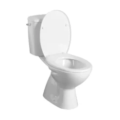 Afbeelding 2 Aqualine Miguel Duobloktoilet, dubbele spoelknop 3/6l, wit