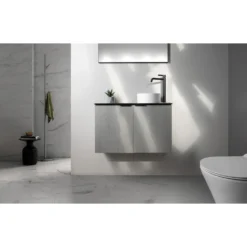 Afbeelding 2 Sapho Latus X wastafelonderkast 78,8x50x22cm, eiken Alabama