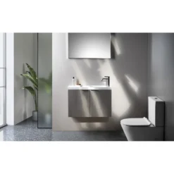 Afbeelding 2 Sapho Latus X wastafelonderkast 78,8x50x22cm, eiken cuneo