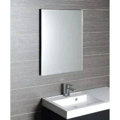Afbeelding 2 Sapho Accord Spiegel met facetgeslepen rand 60x80cm, kopervrij