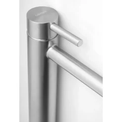 Afbeelding 2 Sapho Minimal Hoog wastafelmengkraan, mat RVS