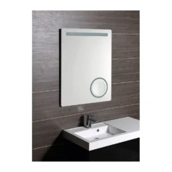 Afbeelding 2 Sapho Astro Spiegel met LED-verlichting 60x80cm, scheerspiegel