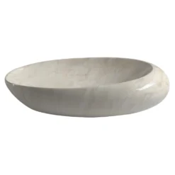 Afbeelding 2 Sapho Dalma Keramische opbouwwastafel, 68x44cm, ivoor