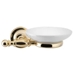 Afbeelding 2 Sapho Perla Keramische zeephouder, goud