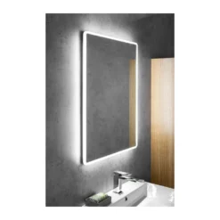 Afbeelding 2 Sapho Piri Spiegel met LED-verlichting 60x80cm