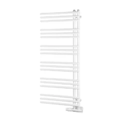 Afbeelding 2 Aqualine Poseidon Badkamerradiator 45x114cm, wit