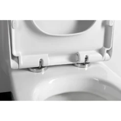 Afbeelding 2 Aqualine Petit Kinder-duobloktoilet, S-sifon/P-sifon, wit