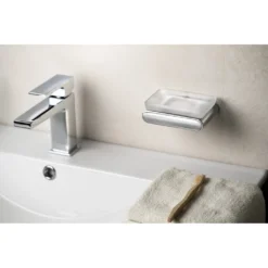 Afbeelding 2 Sapho Flori Zeephouder, matglas, chroom