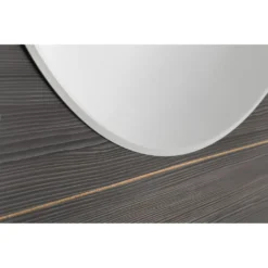 Afbeelding 2 Sapho Rengas Ronde spiegel met facetgeslepen rand Ø80cm, kopervrij