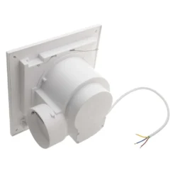 Afbeelding 2 Sapho Tecto Axiale plafondventilator, 20W, kanaalaansluiting Ø100mm, wit