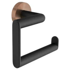 Afbeelding 2 Sapho Larissa Toiletrolhouder, zwart/mat koper