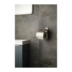 Afbeelding 2 Sapho X-Steel Toiletrolhouder met afdekking, mat RVS