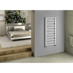 Afbeelding 2 Sapho Zig Badkamerradiator 50x133,4cm, mat wit
