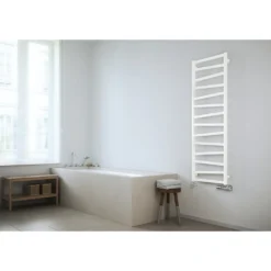 Afbeelding 2 Sapho Zig Badkamerradiator 50x157,2cm, mat wit