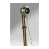Afbeelding 3 Polysan Retro Badafvoerset voor opbouwmontage, ketting, inclusief sifon, brons