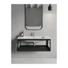 Afbeelding 3 GSI Pura Wastafelframe 102x46cm, mat zwart
