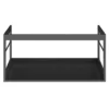 Afbeelding 3 GSI Pura Wastafelframe 82x46cm, mat zwart
